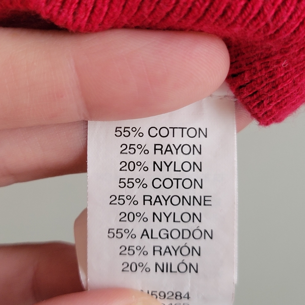 Boys School Formal Children's Place Red Argyle Pullover Sweater, 4T - Picture 4 of 5